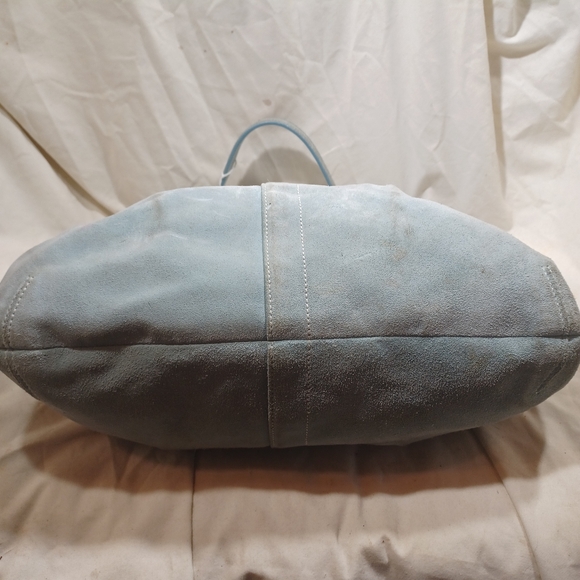 Coach suede shoulder bag - Picture 5 of 10